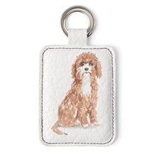 Load image into Gallery viewer, Thanks for the Walkies  - Dog Breed leather keyring
