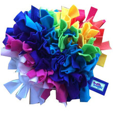 Load image into Gallery viewer, Ruffle Snuffle Rainbow - snuffle mat by Ruffle Snuffle
