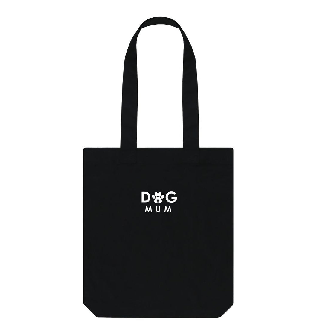 Black Dog Mum Tote Bag