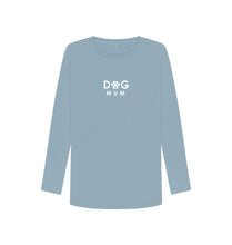 Load image into Gallery viewer, Stone Blue Dog Mum - Long Sleeved Top
